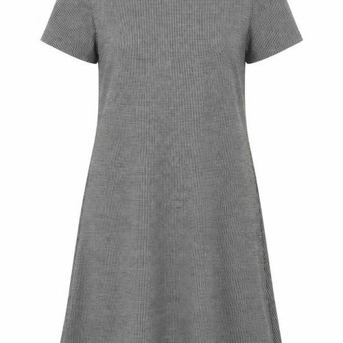 Mango Women's Grey Shift Dress - Size 12