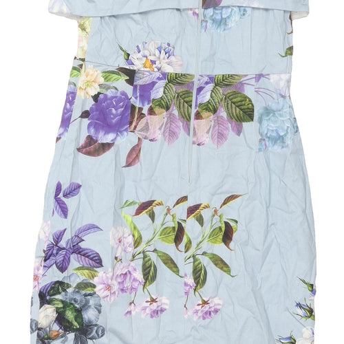 ASOS Women's Floral Bodycon Dress - Size 10
