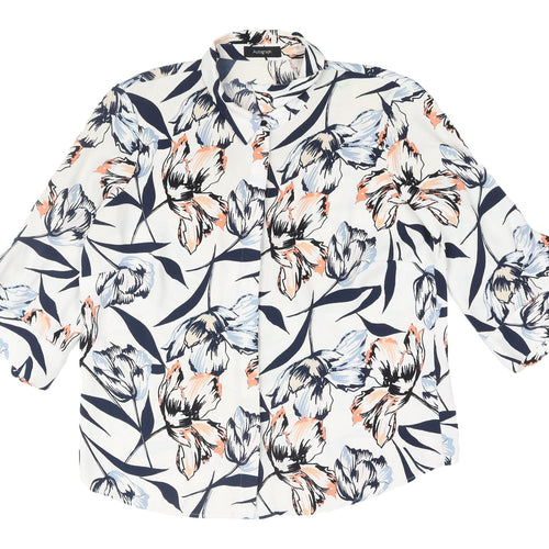 Autograph Women’s Floral Blouse, Size 12, Multicoloured