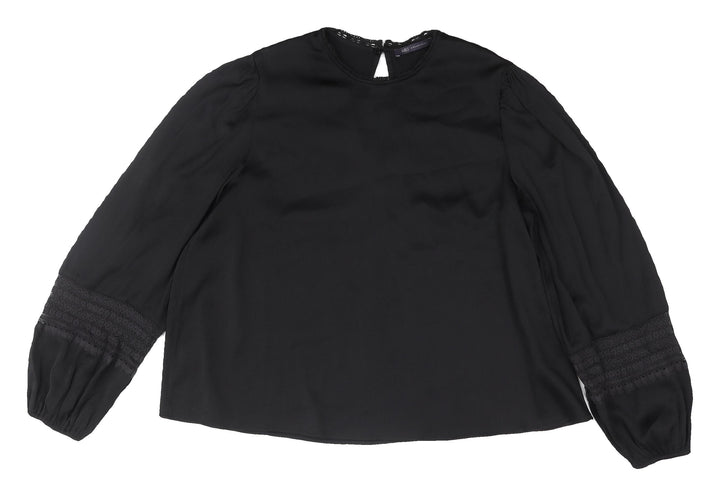 Marks and Spencer Black Blouse Women UK 18