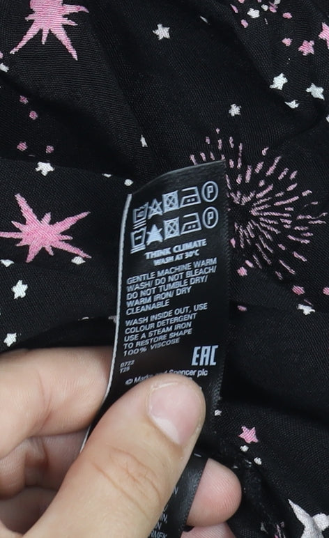 Marks and Spencer Women's Black Star Maxi Dress