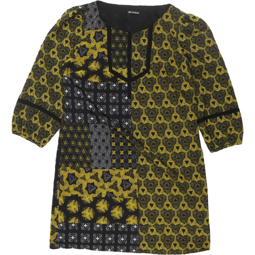 Marks and Spencer Women's Multicoloured Shift Dress - Size 12