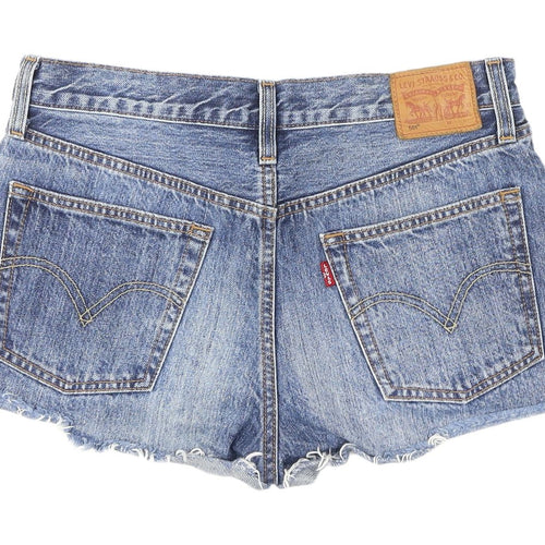 Levi's Women's Blue Cut-Off Denim Shorts, Size 8