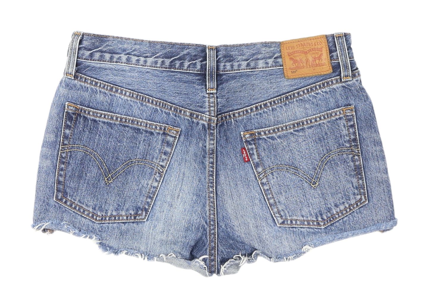 Levi's Women's Blue Cut-Off Denim Shorts, Size 8