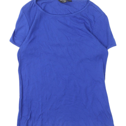 Dorothy Perkins Women's Blue T-Shirt Size 14