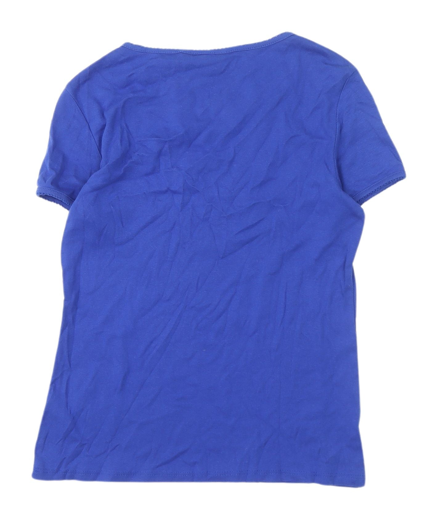 Dorothy Perkins Women's Blue T-Shirt Size 14