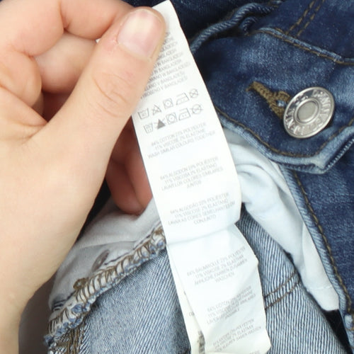 Denim Co. Women's Blue Skinny Jeans Size 10