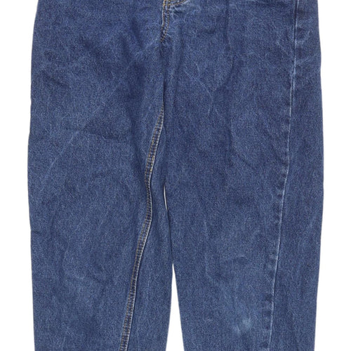 PrettyLittleThing Blue Mom Jeans, Size 8, Women's Denim