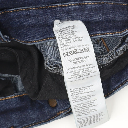 Topshop Women’s Blue Skinny Jeans Size 12