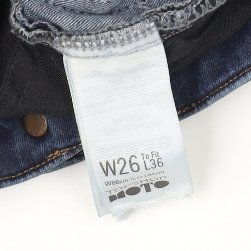 Topshop Women’s Blue Skinny Jeans Size 12