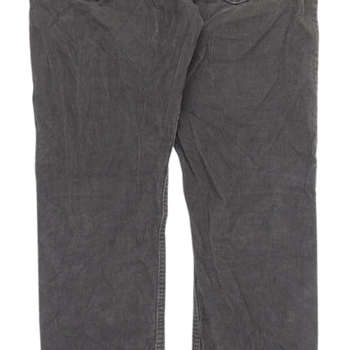 Banana Republic Women's Gray Corduroy Trousers L