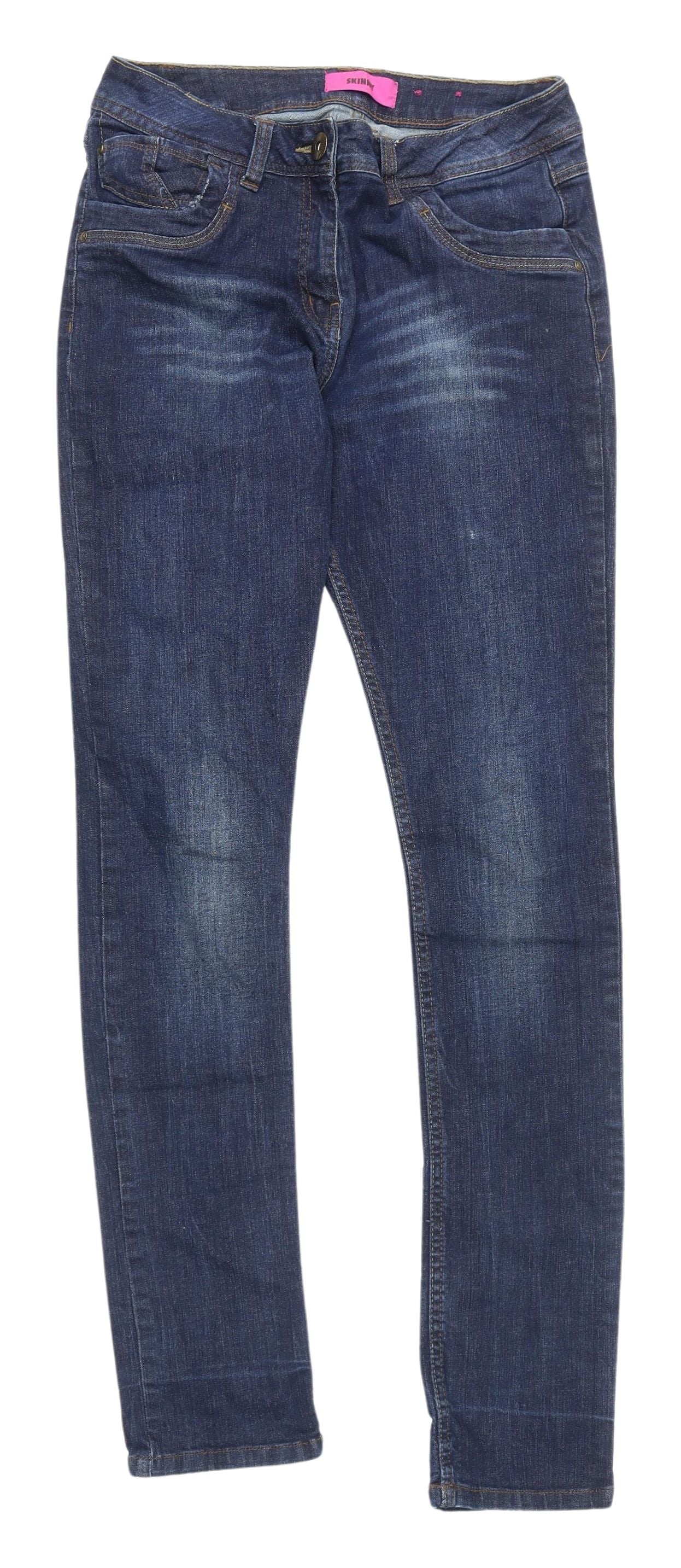 George Women's Blue Skinny Denim Jeans Size 12