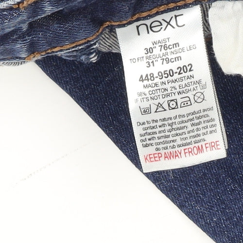 Next Men's Blue Skinny Jeans - Size 30 Waist