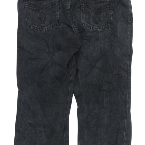 Hula Women's Black Cropped Jeans Size 14