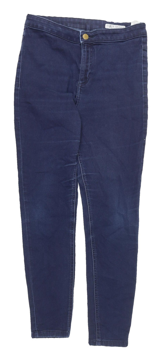 Marks and Spencer Women's Blue Skinny Jeans Size 12