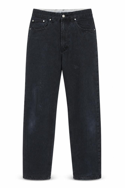 Front view of Hugo Boss Men's Black Denim Jeans 31W 32L