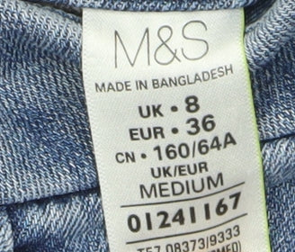 Marks and Spencer Blue Women's Jegging Size 8