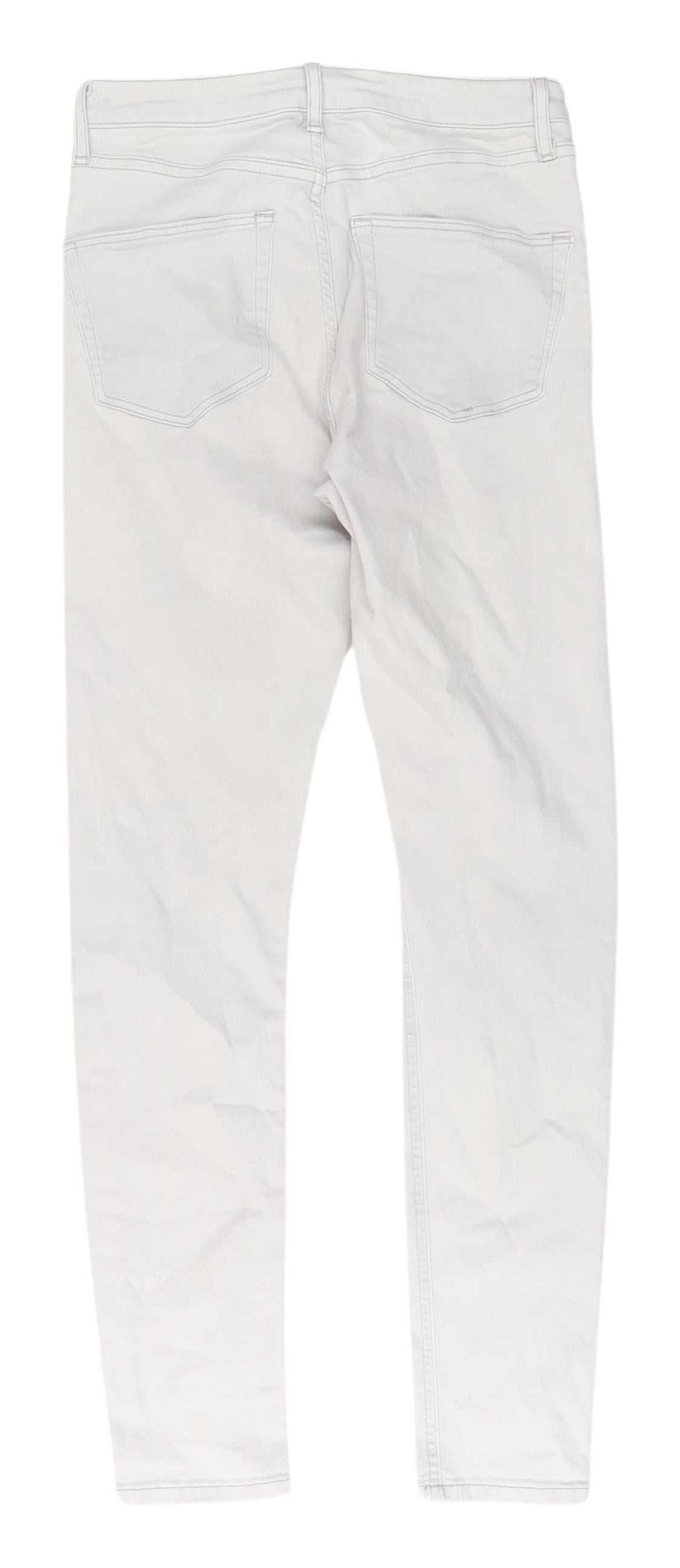 Topshop Women White Skinny Jeans Size 10