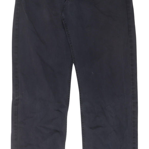 Hugo Boss Men's Black Chino Trousers, Size 34