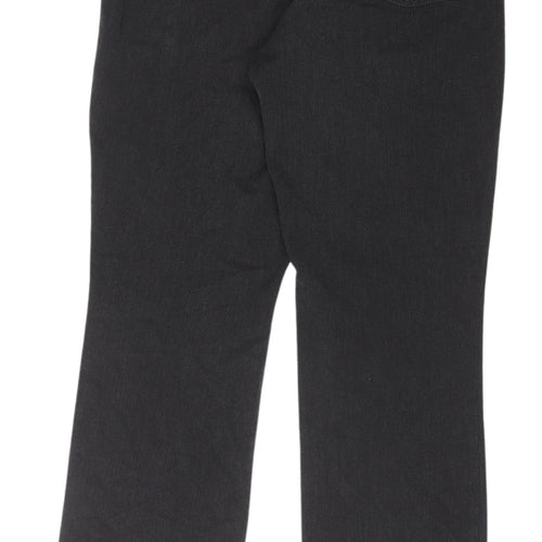 Gollegaug Women's Black Straight Jeans, Size 12