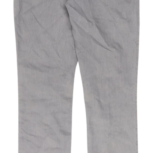 Marks and Spencer Grey Straight Jeans Size 10