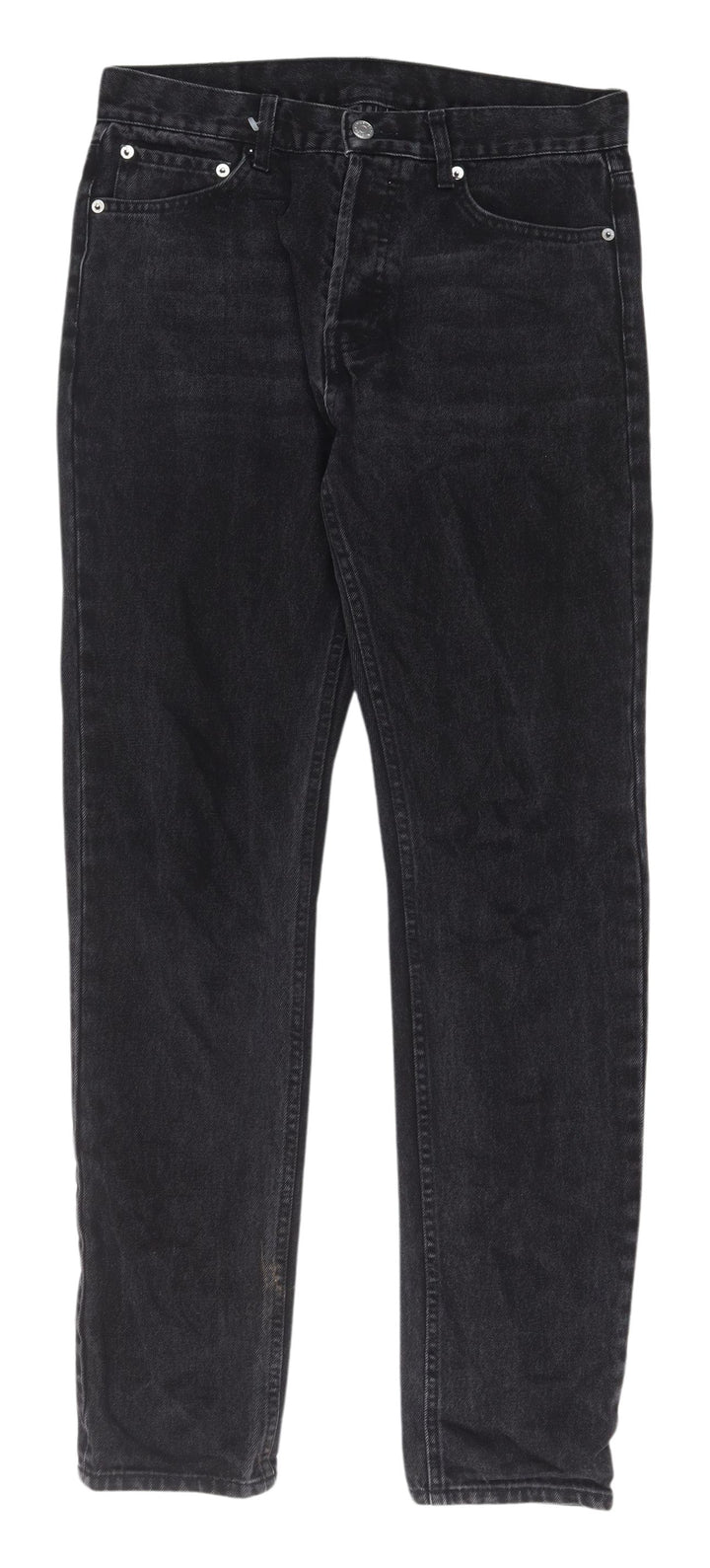 Weekday Black Tapered Jeans for Unisex Adults L