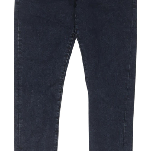 Next Men's Black Skinny Denim Jeans, Size 28