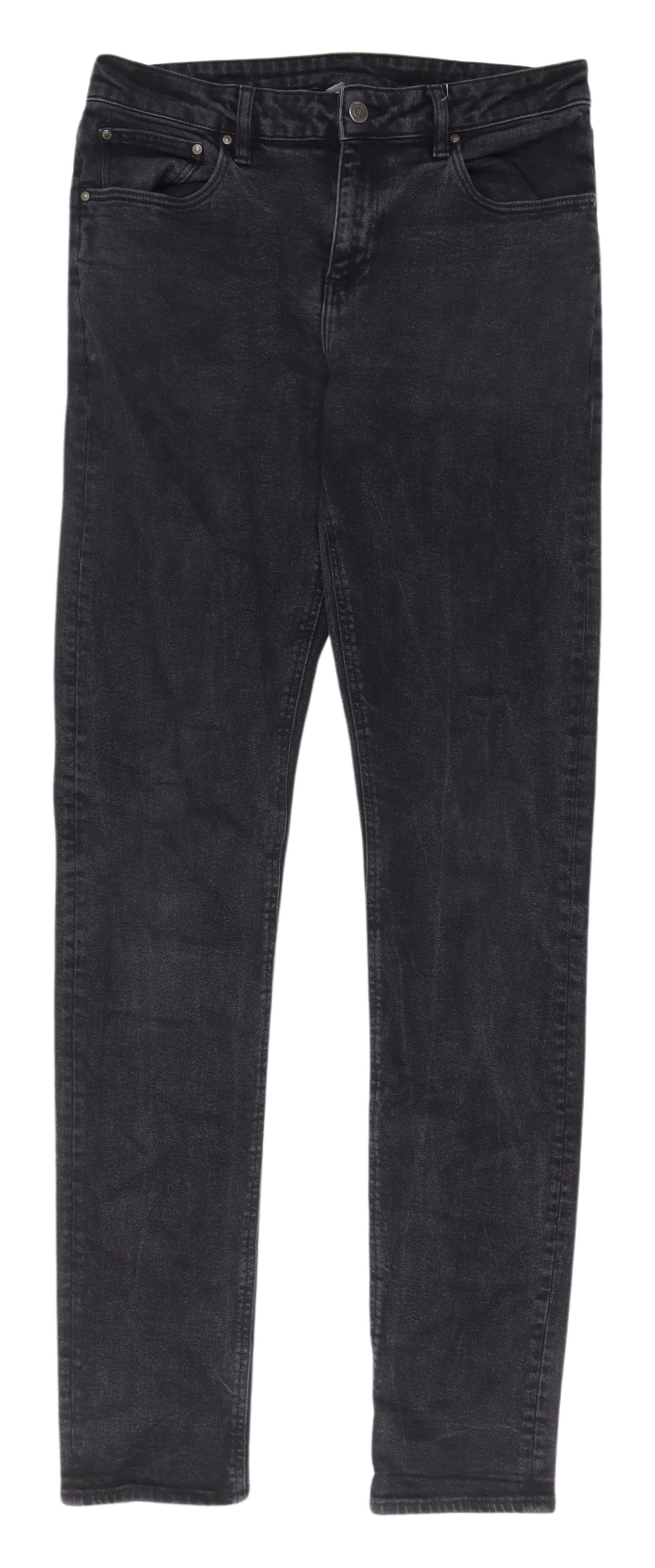 ASOS Men's Black Straight Jeans 2XL 38 In Leg