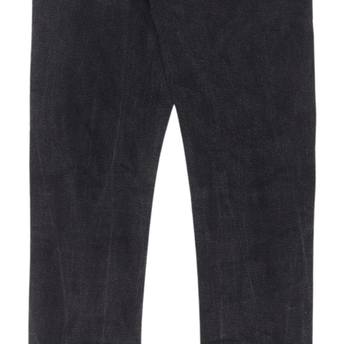 ASOS Men's Black Straight Jeans 2XL 38 In Leg