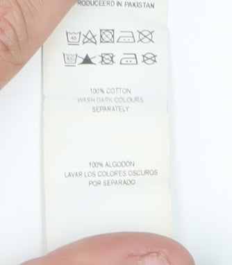 Denim Co. Women's Blue Cut-Off Denim Shorts - Size 14