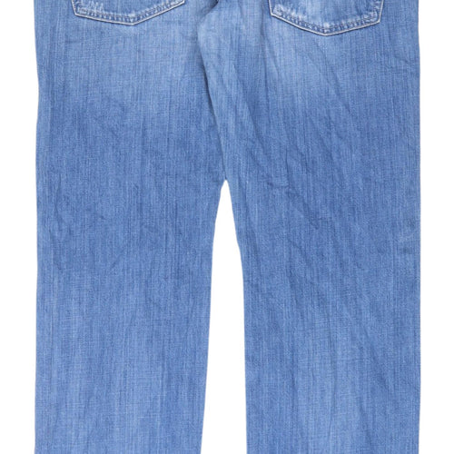 Hugo Boss Men's Blue Straight Jeans L