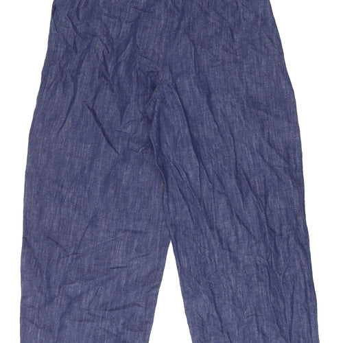 Marks and Spencer Blue Wide-Leg Women's Jeans, Size 8