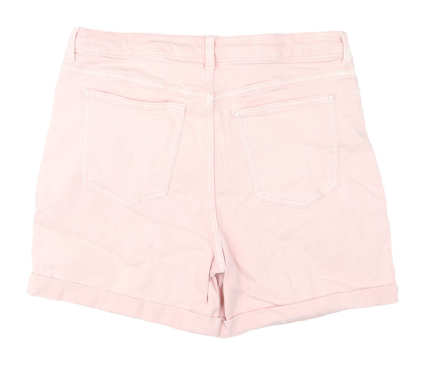 Marks and Spencer Women's Pink Boyfriend Denim Shorts