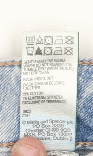 Marks and Spencer Women's Blue Denim Jeans Size 16