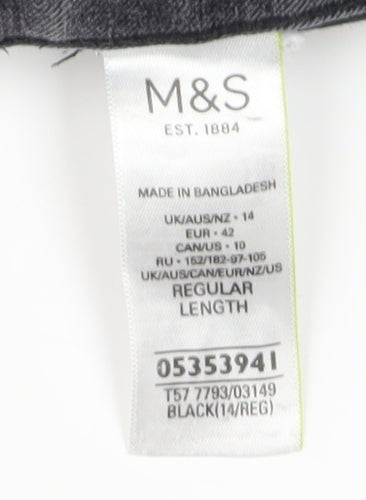 Marks and Spencer Women's Black Skinny Jeans Size 14