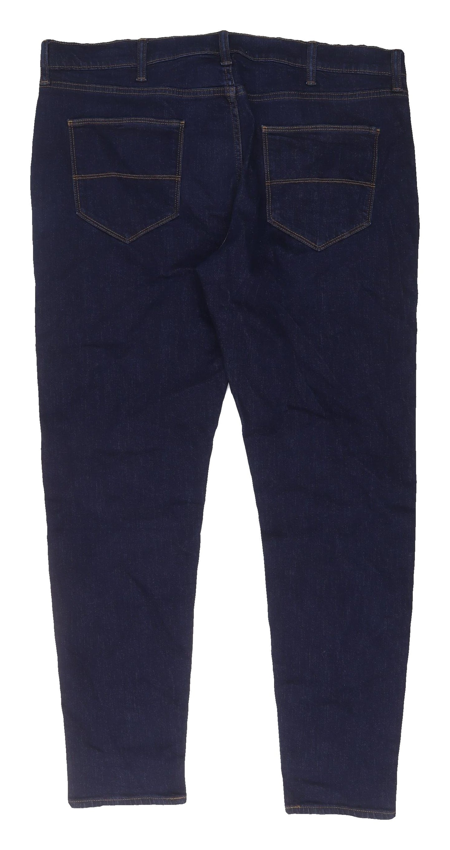 Marks and Spencer Men's Blue Straight Jeans Size 38