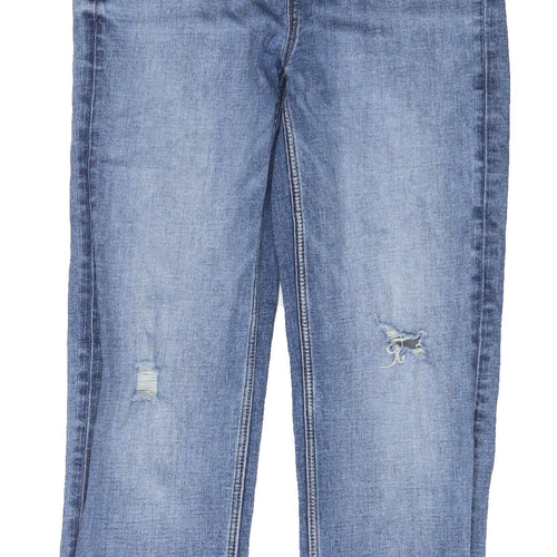 Marks and Spencer Women’s Blue Straight Jeans, Size S