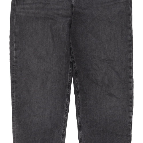 Marks & Spencer Women's Black Boyfriend Jeans Size 16