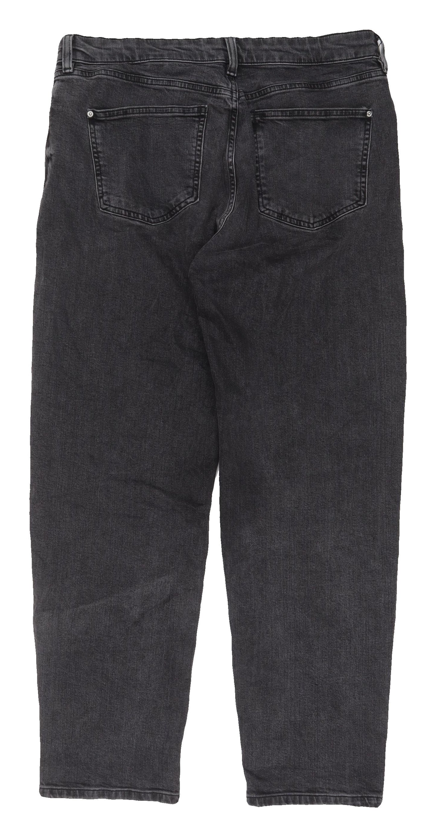 Marks & Spencer Women's Black Boyfriend Jeans Size 16