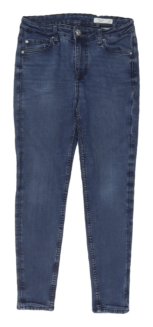 Marks and Spencer Women's Blue Skinny Jeans Size 10