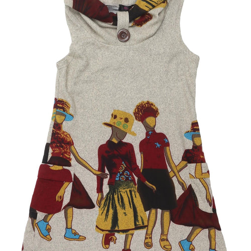 Miss Style London Women's Multicoloured Shift Dress - S