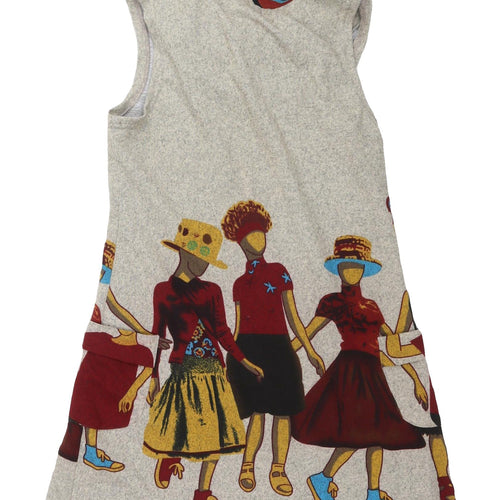 Miss Style London Women's Multicoloured Shift Dress - S