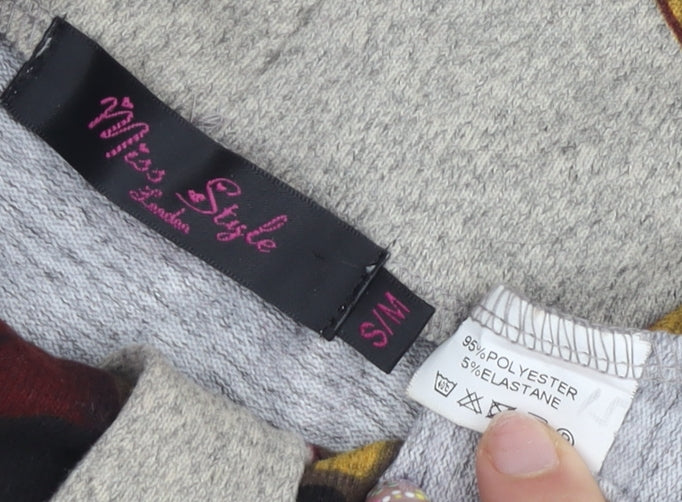 Miss Style London Women's Multicoloured Shift Dress - S