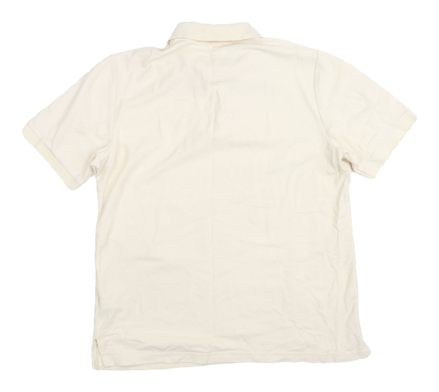 Marks & Spencer Women's Beige Polo Shirt Size 16