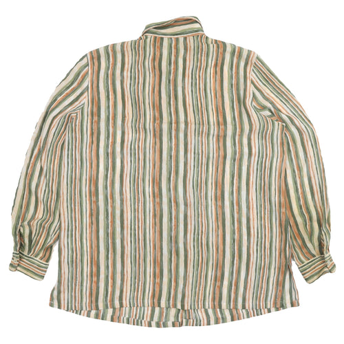 Marks and Spencer Women's Multicoloured Striped Shirt Size 16
