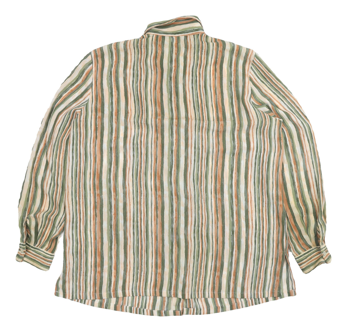 Marks and Spencer Women's Multicoloured Striped Shirt Size 16