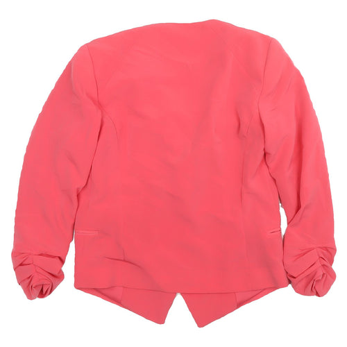 New Look Women's Pink Jacket, Size 10, Spring Casual
