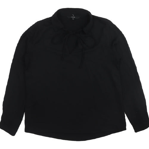 Vero Moda Women's Black Collared Blouse M