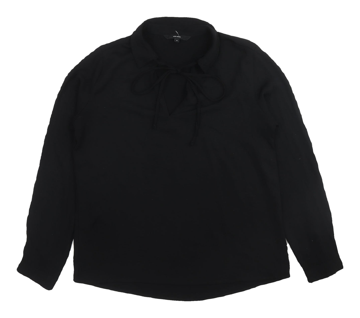 Vero Moda Women's Black Collared Blouse M