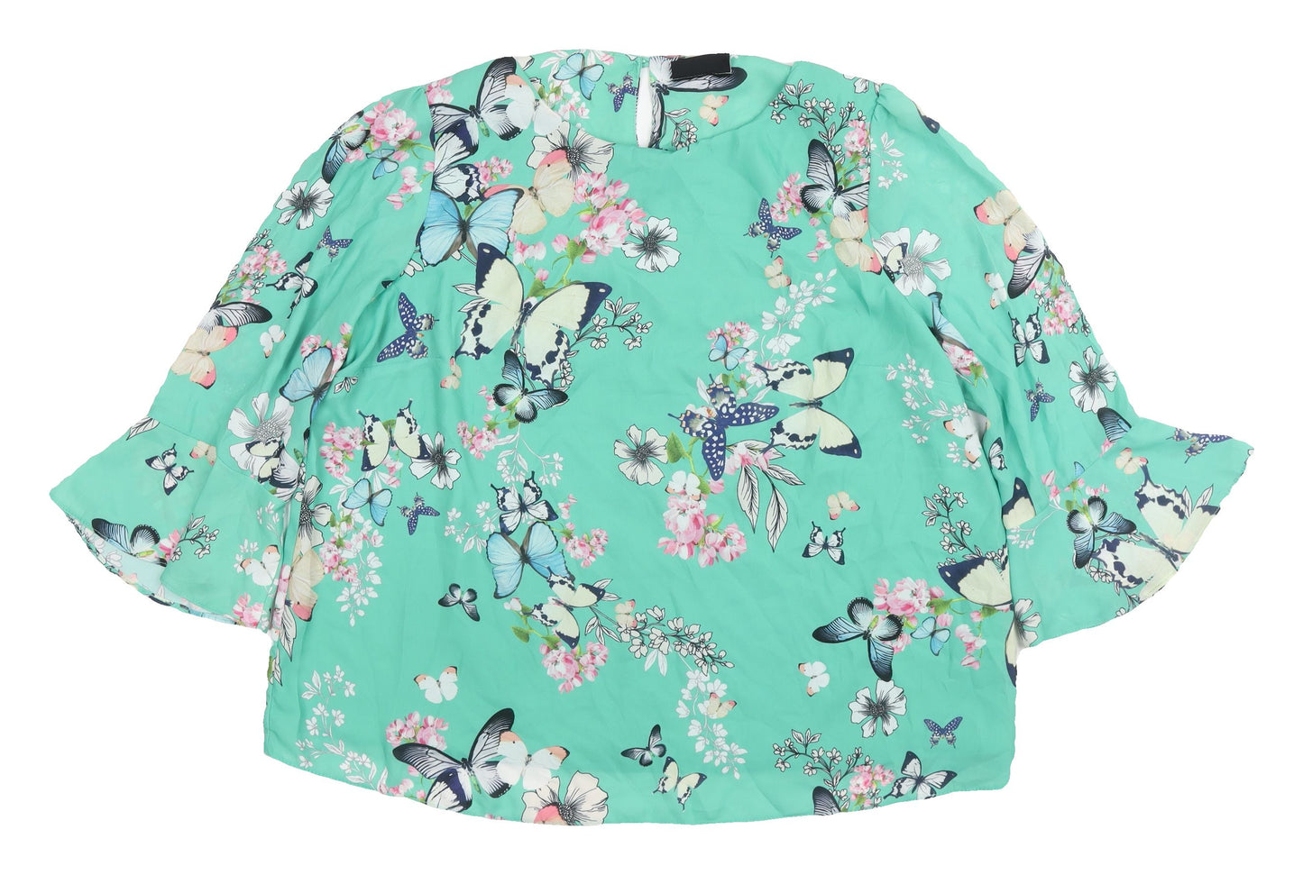 Wallis Multicoloured Floral Blouse - Size 20
